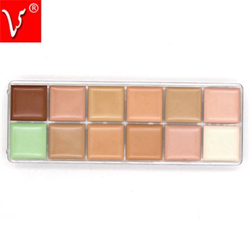 Naked Makeup Concealer Palette 12 Color Professional For Face Primer Make Up Base Brand MC Concealers Cream Contouring Palette