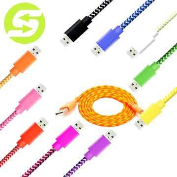 PASED New 1M / 2M / 3M Braided Cable wire cabo Charger Data Sync Cable For iphone 5 5s 6 6s for ipad phone accessories