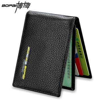 Genuine Leather Credit Card Holder Men Women ID Card Case Bank Credit Card Wallet Driver License Holder Wallet for Credit Cards