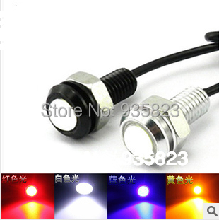 Free shipping 10pcs 1.8CM 12v Car led DRL Eagle eye lamp Daytime Running light source /Brake light Tail Warning Light