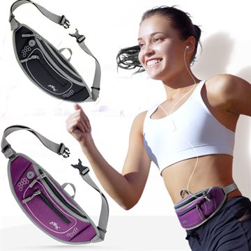 2015 New Neoprene Men Women Close-fitting Running Waist Pack Outdoor Sports Cycling Fanny Pack Bum Bag Hip Money Anti-theft Belt