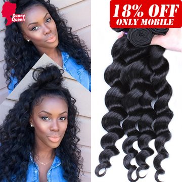 Malaysian Virgin Hair 3pcs Malaysian Loose Wave Human Hair Weave Extensions 7A Malaysian Curly Hair Rosa Queen Hair Products