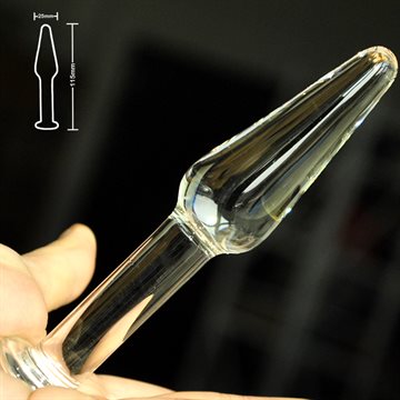 Small pyrex glass butt anal plug smart bead slim crystal dildo Sex toy for gay women men Female male masturbation adult products