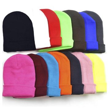 28 Colors Drop Shipping New 2016 Fashion Knitted Neon Women Beanie Girls Autumn Casual Cap Womens Warm Winter Hats Unisex