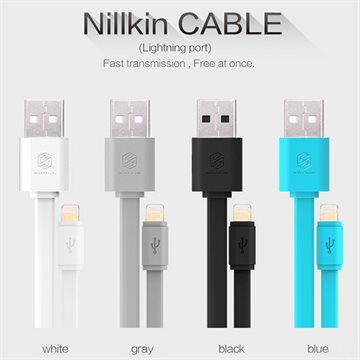 Original NILLKIN MFI Certificated 120cm 5V/2A USB Data Sync fast Charge Cable For ios 9 iPhone 5S 5c 6s plus iPad 4 iPad mini