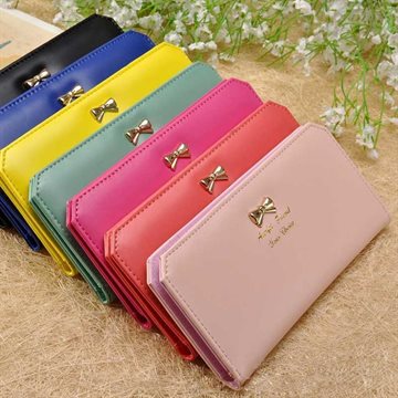 New Hot Fashion Women Wallets PU Leather Long Portable Ladies Wallet Clutch Money Bag Women Purse Wallet monedero mujer