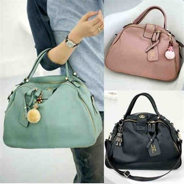 Free Shipping Hot Sale Women Leather Handbags Shoulder Crossbody Bags Genuine Leather Bag Bolsas Pink Black Blue BR261