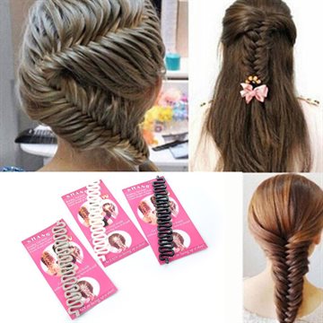 1PC Fshion French Braid Tool Women Magic Hair Styling Accessories Hair Bun Maker Quality Braiding Hair Twist Y3R1C