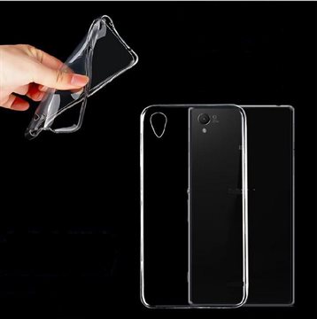 Ultra-thin crystal clear Transparent TPU Gel Soft Case Cover For Sony Xperia Z1 Z2 Z3/Z5 Z3 Compact Z4 M4 M2 M5 C4 C5 E4 T2 T3