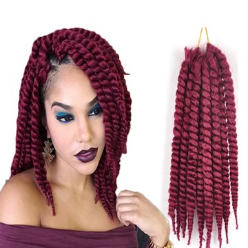 12'' 90g 12pcs/bag Havana Mambo Twist Crochet Braids Hair Synthetic crochet braids senegalese Twists Braiding Hair Extension