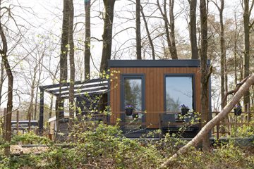 Tiny house met spa voor 2 personen op recreatiepark in Uddel