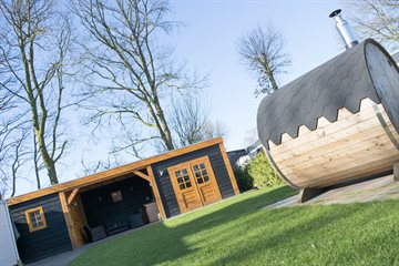 Luxe 6-persoons Veluwelodge Wellness op de Veluwe Voorthuizen