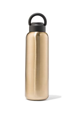 HEMA Isoleerfles Dubbelwandig Rvs Goud 450ml