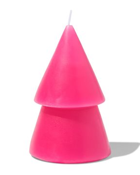 HEMA Kaars Kerstboom Roze (roze)