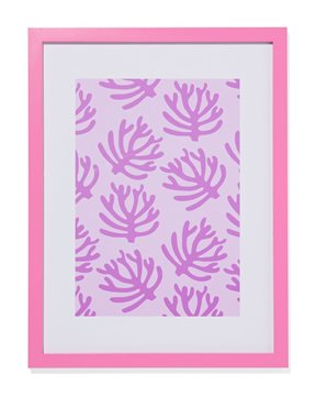 HEMA Fotolijst 30x40 Hout Roze (felroze)