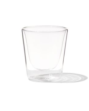 HEMA Dubbelwandig Glas 150ml (transparant)